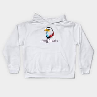 California Golden Eagle Kids Hoodie